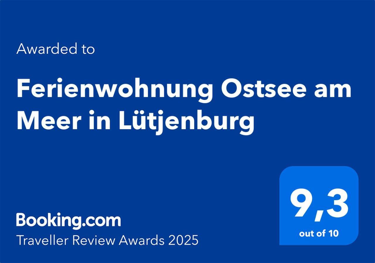 Ferienwohnung Ostsee Am Meer In ลุทเจนบวร์ก ภายนอก รูปภาพ